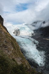 Fototapeta na wymiar glacier in the mountains