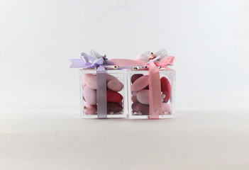 Background for baby girl baptism