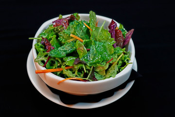 mix green lettuce salad
