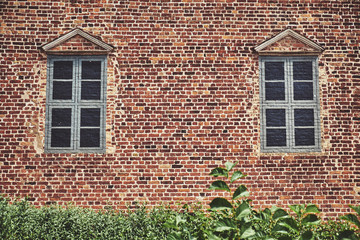 Obraz premium Beautiful Streets of the Old City. Odense, Denmark.