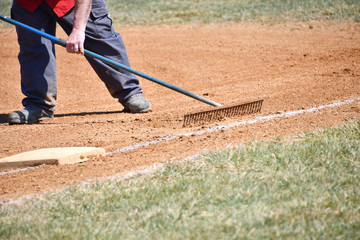 Baseball Field Prep
