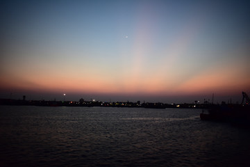 Beautiful N4 beach at Sunset
