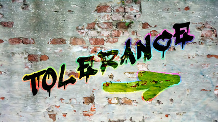 Wall Graffiti to Tolerance