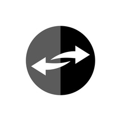 Money convert icon or sign