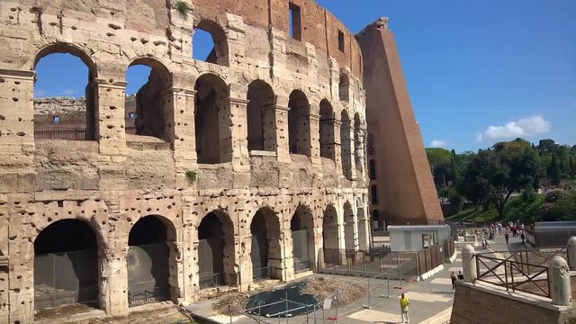 ROME, ITALY - may 2018 - The Coliseum