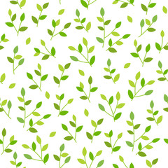 Green branches pattern