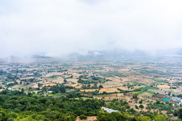 Landscape and Olive Groves in south Crete