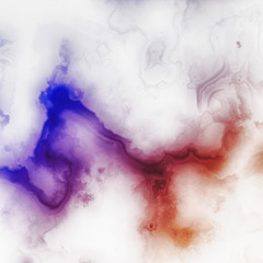 Ink in water, abstract background, digital illustration art work.