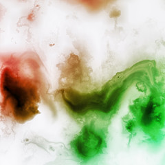 Ink in water, abstract background, digital illustration art work.