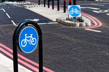 The New TFL Cycle Superhighway in London
