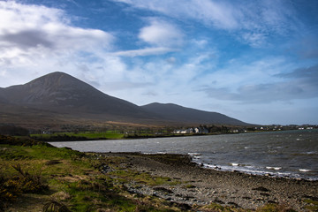 Across Clew Bay to Croagh Patrick