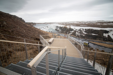 Gullfoss waterfall Iceland