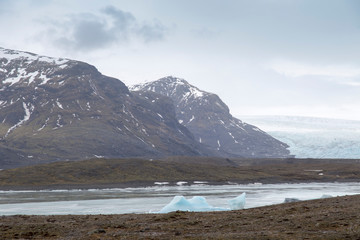 Fjallsarlon glacier in Iceland