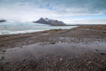 Fjallsarlon glacier in Iceland