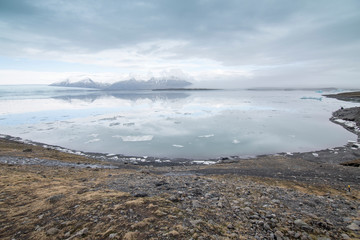 Vatnajokull lagoon in Iceland