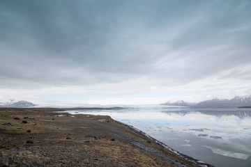 Vatnajokull lagoon in Iceland