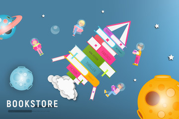 Bookstore or Book Festival Poster Design