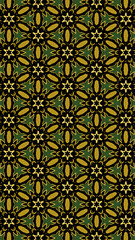 Obraz premium Ornate geometric pattern and abstract multicolored background