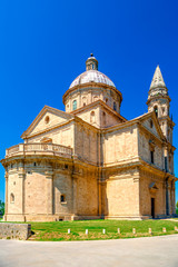Fototapeta na wymiar Chiesa di San Biagio church in Montepulciano