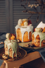 Easter cakes homemade.