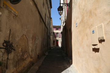 Stadtansichten in Arles, Frankreich