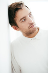 portrait of handsome man