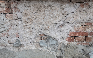 Concrete And Bricks Wall Texture