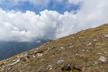 Amazing Panorama from Musala peak, Rila mountain, Bulgaria
