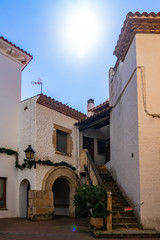 Fototapeta na wymiar Village of Roc de Sant Gaieta in Tarragona, Catalonia, Spain
