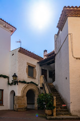 Village of Roc de Sant Gaieta in Tarragona, Catalonia, Spain