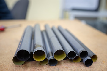  many bad fuser films sleeve from a laser printer. Repair of printers 