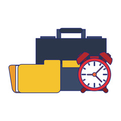 Business and office blue lines