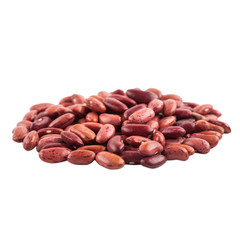 Red kidney beans in pile