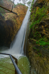 Tanur waterfall, in the Ayun Valley nature reserve