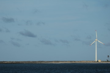 Beaches of Fortaleza Ceará Brazil located on the coast of the atlantic ocean