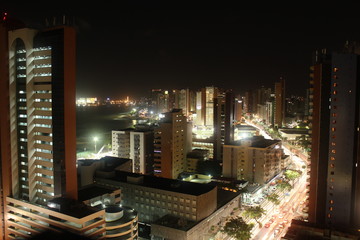 Beaches of Fortaleza Ceará Brazil located on the coast of the atlantic ocean