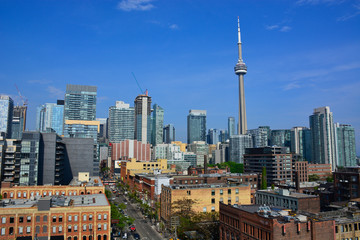 Fototapeta na wymiar Skyline Toronto