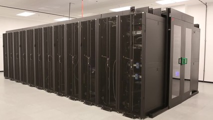 A database server room - Powered by Adobe