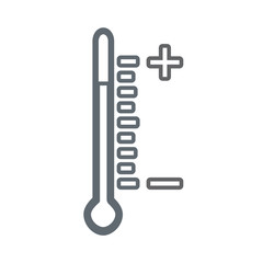 The thermometer icon