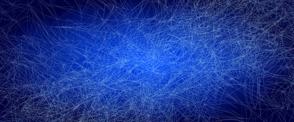 Abstract technology lines background. Futuristic background in dark blue.