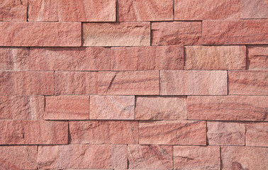 Background texture of a stone. Decorative front stone.