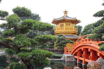 Honk Kong Park Pagode