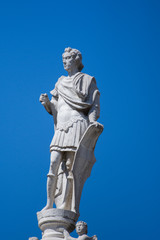 Decoration Elements at roof of Basilica San Marco in Venice, Italy ,march, 2019