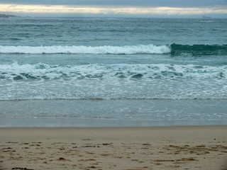 Fototapeta na wymiar Playa de Riazor