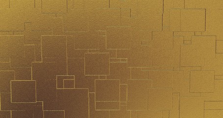 Abstract geometric rose golden backgroundfoil tiles texture seamless background 3D rendering