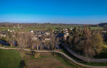 Viance (Corrèze, France) - Vue aérienne