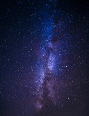 Milky Way Galaxy with stars background