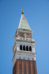 Obraz premium Bell tower (Campanile) at St Mark square,Venice, Italy, 2019