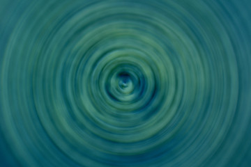 abstract illustration picture of dirty aquamarine color background with fuzzy movement line on circle shape
