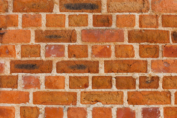 Ocher Brick wall